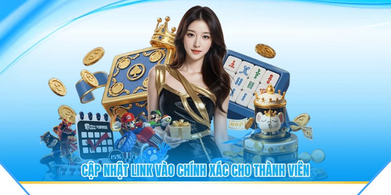 Cập nhật link vào chính xác cho thành viên